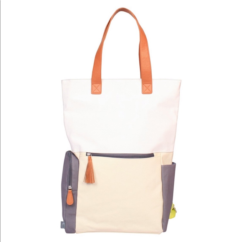 Color block diaper bag backpack by Cloud Island